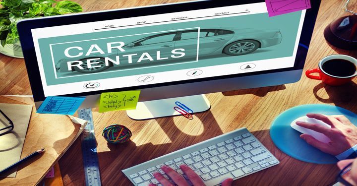 Online car rentals