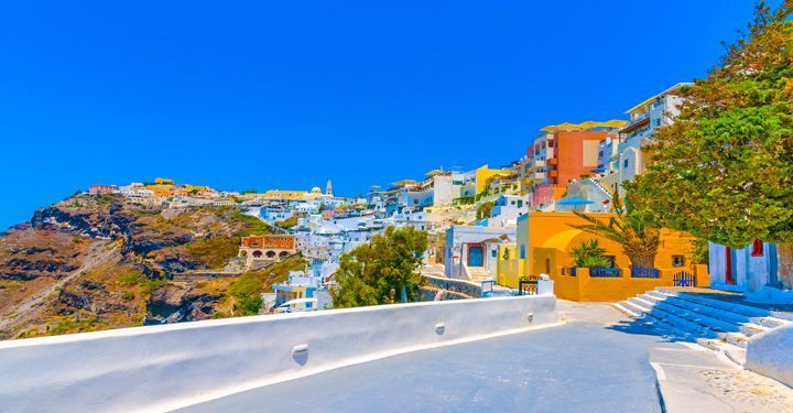 Santorini street
