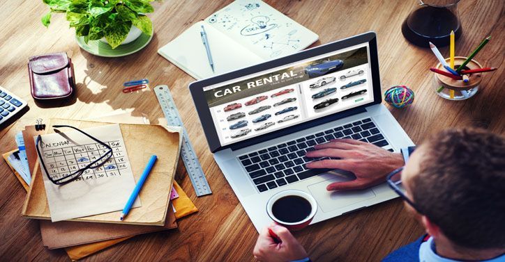 Rent a car online