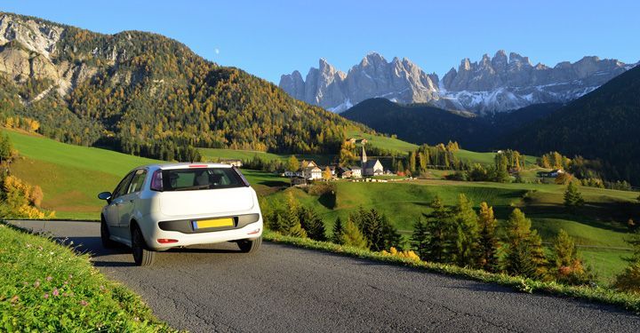 Driving down the Dolomites, Lake Garda