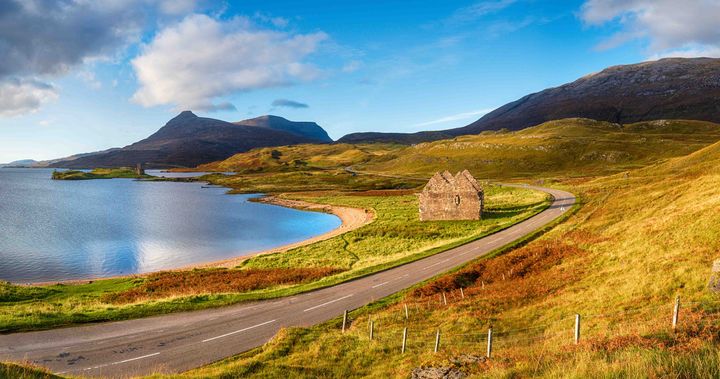 Loch Assynt in Scotland