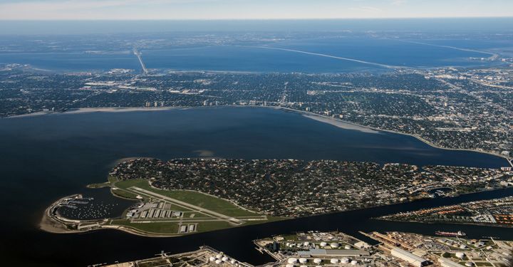 Aerial view of Florida
