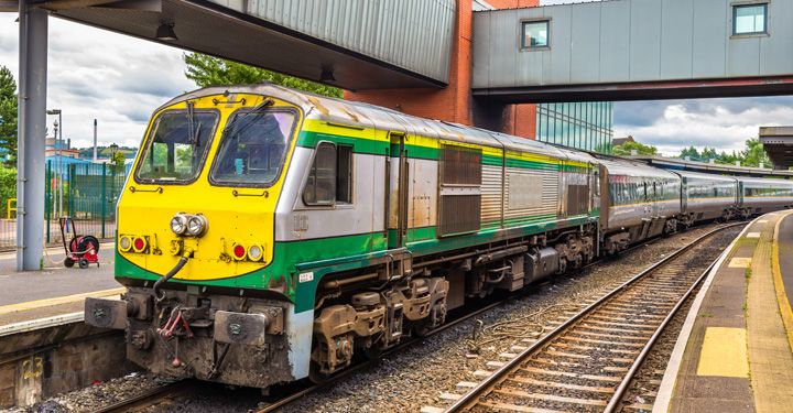 Intercity train Ireland