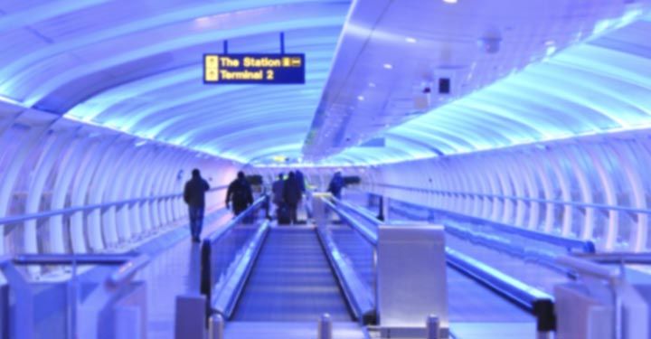 Manchester airport terminal