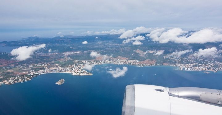 Aerial view of Palma