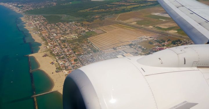 Sicily aerial view