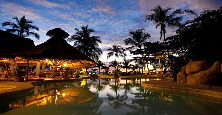 Luxury Hotel pool in Bali