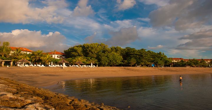 Tanjung Benoa resort in the Bukit Peninsula, Bali
