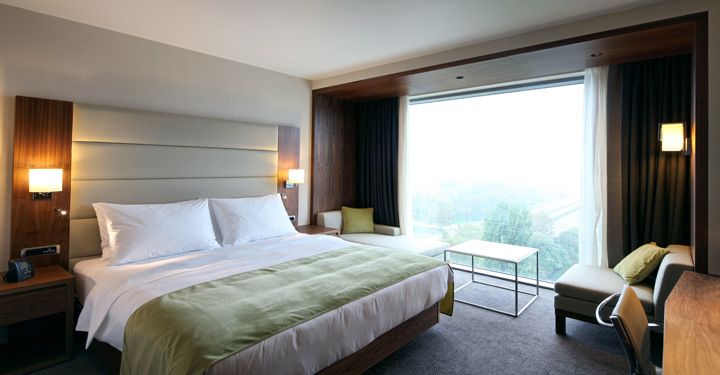 Hotel room in trendy hotel in Belfast