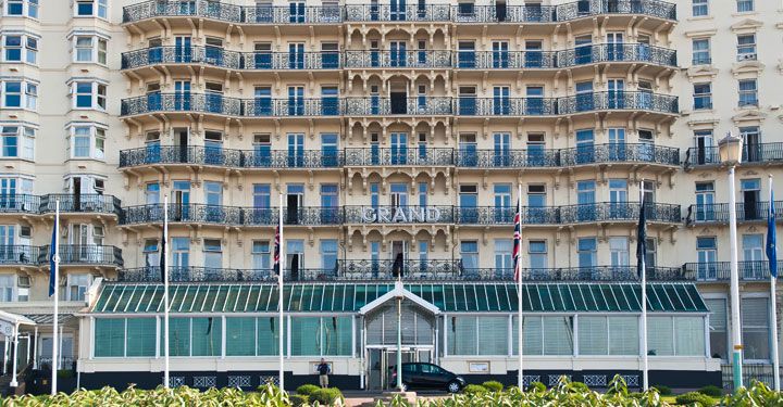 View of The Grand hotel, Brighton