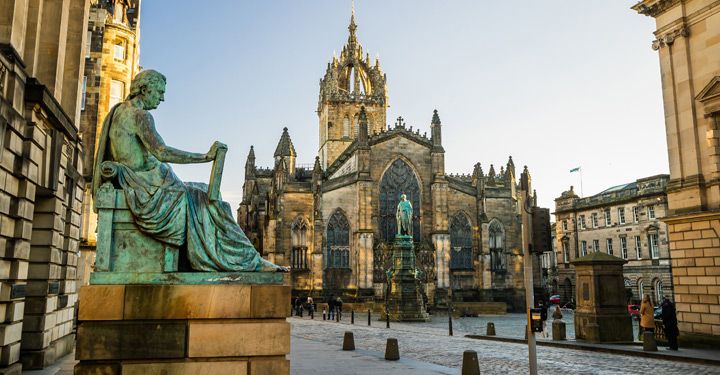 Street view of Royal Mile