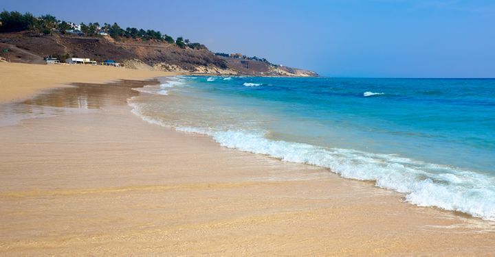 Quiet beach in Jandia, Fuerteventura