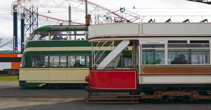 Blackpool trams