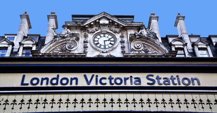 London Victoria station