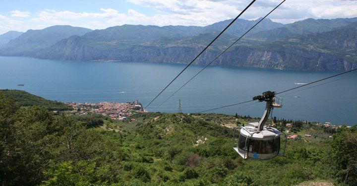 Cable Car Down to Malcesine, Lake Garda