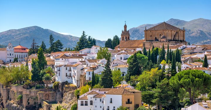 Ronda province in Malaga
