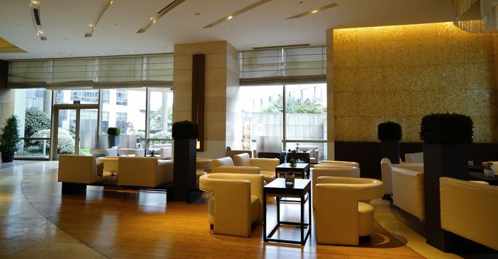 Hotel lobby