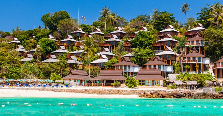 Luxury resort in Phi Phi island, Thailand 