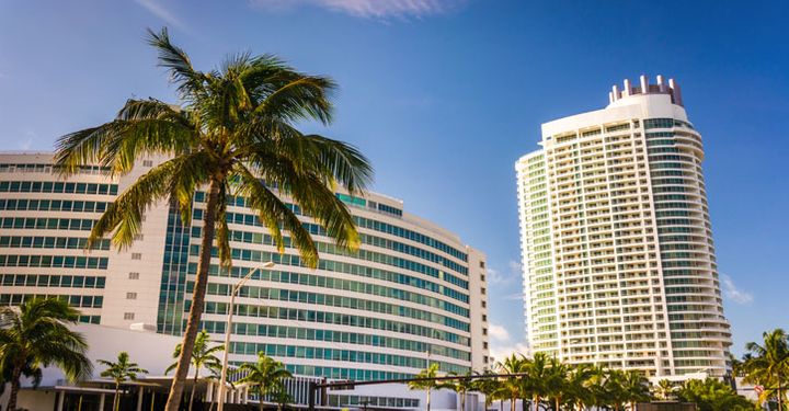 The Fontainebleau Hotel in Miami Beach 