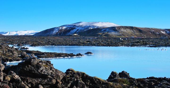 Blue lagoon in Iceland