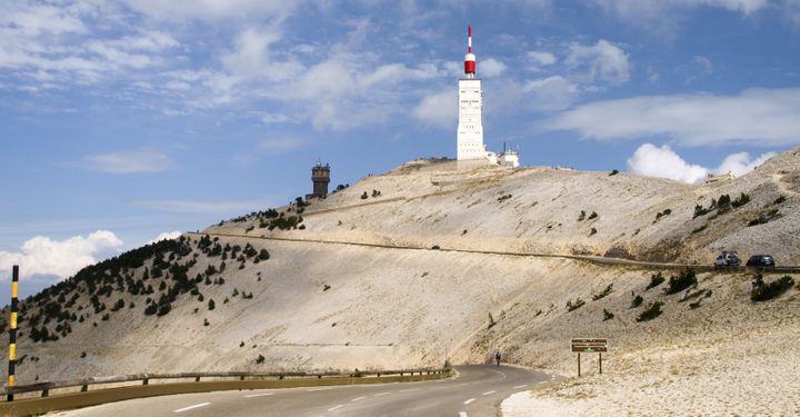 Road on Mont Ventoux