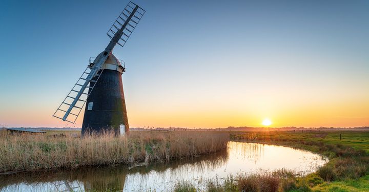 Norfolk broads windmill