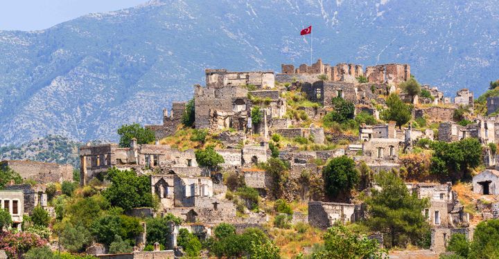 kayakoy ghost village near fethiye
