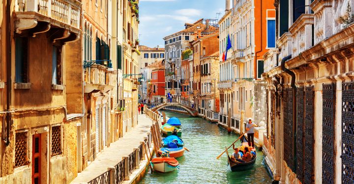 canals in venice
